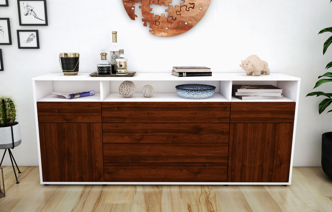 Sideboard Evelina, Walnuss (180x79x35cm)