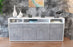 Sideboard Ezia, Beton (180x79x35cm)