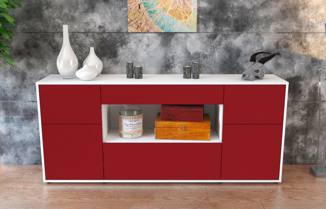 Sideboard Fabiola, Bordeaux (180x79x35cm)