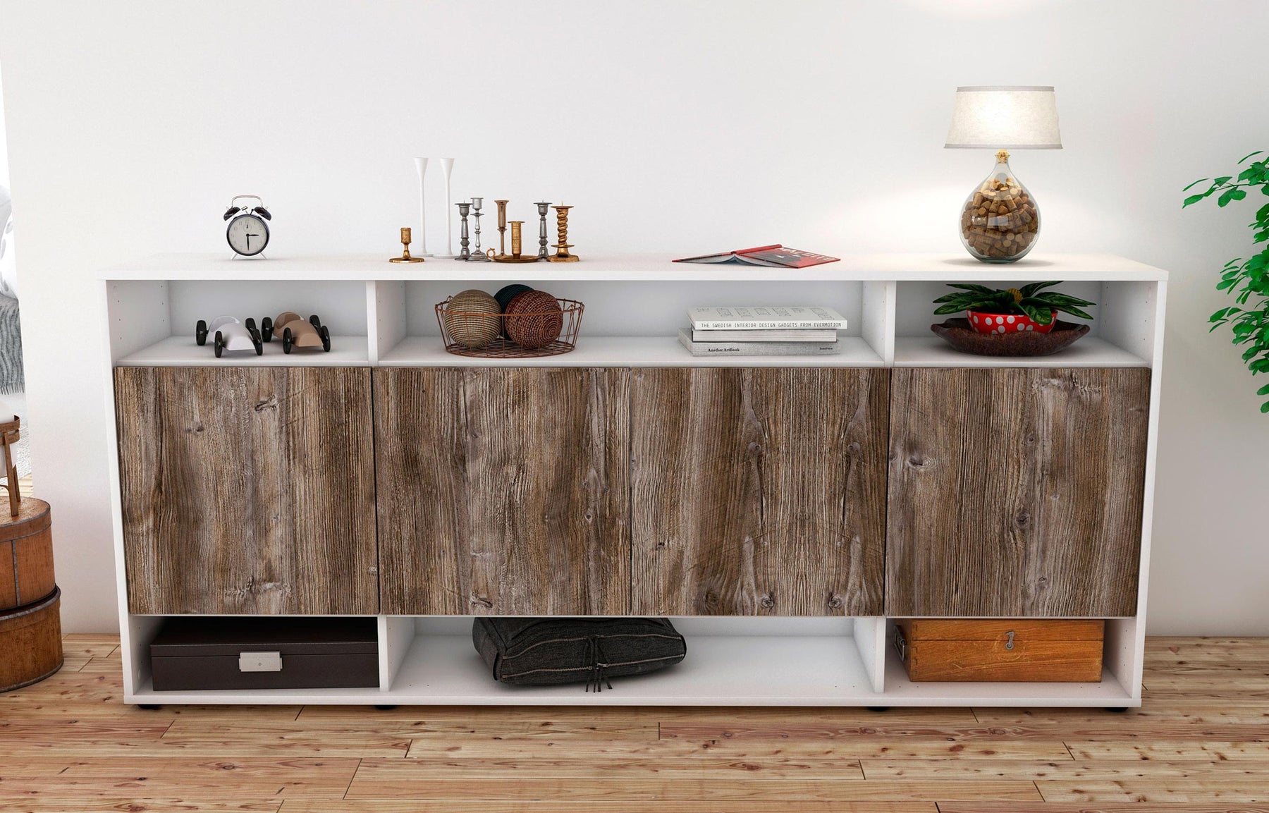 Sideboard Felia, Treibholz (180x79x35cm)