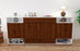 Sideboard Felicia, Walnuss (180x79x35cm)