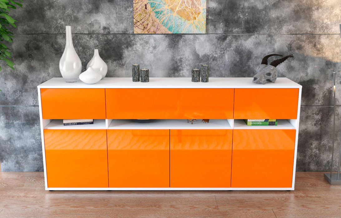 Sideboard Flora, Orange (180x79x35cm)