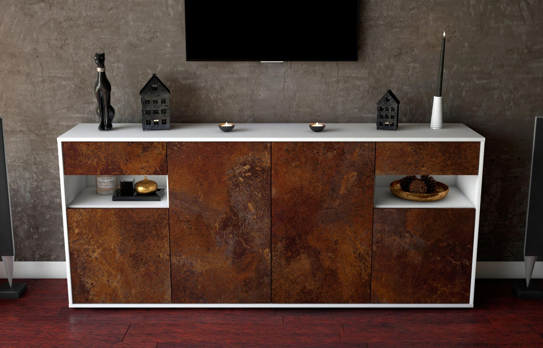 Sideboard Franca, Rost (180x79x35cm)