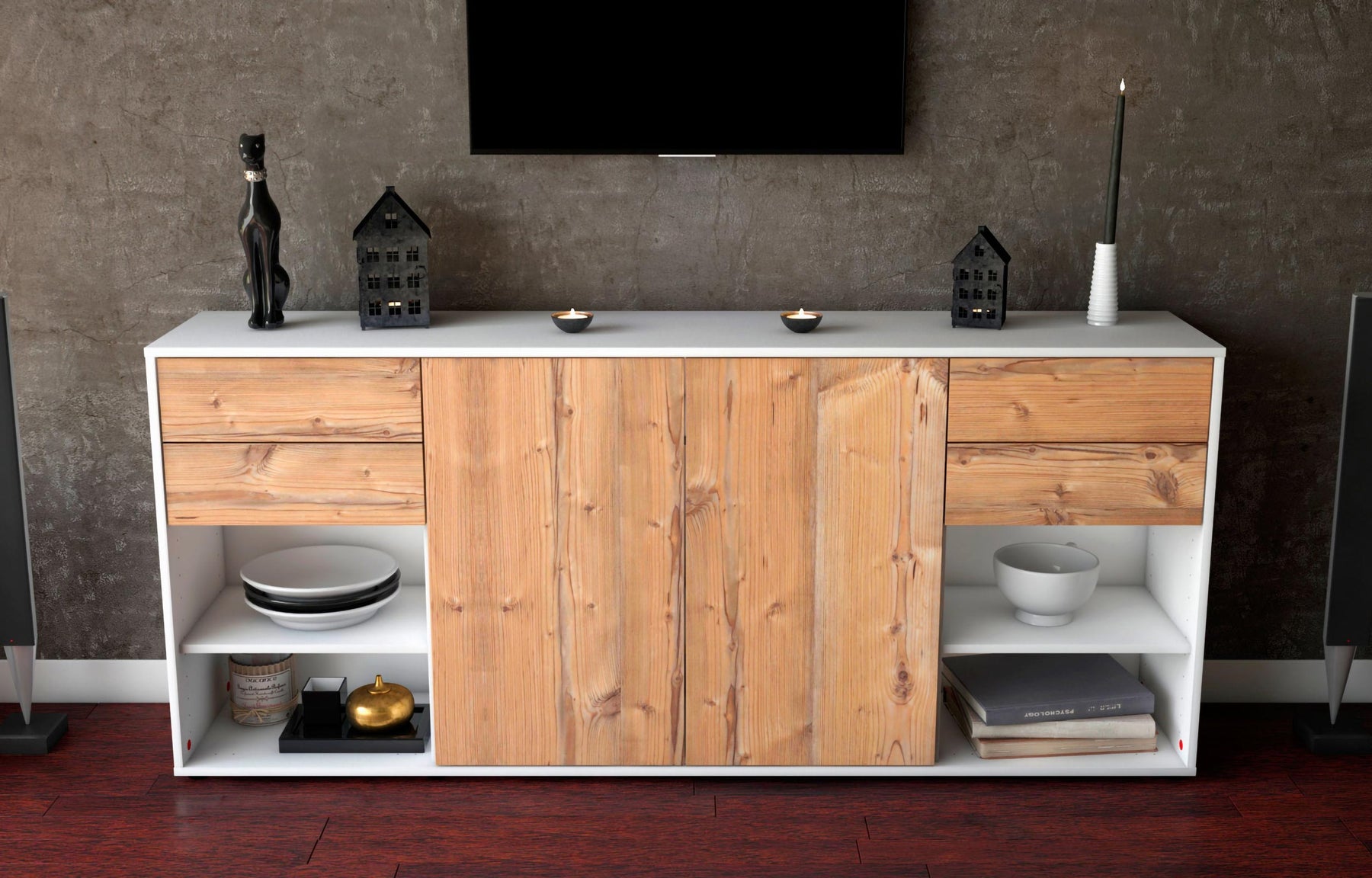 Sideboard Franka, Pinie (180x79x35cm)