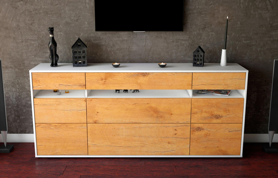 Sideboard Giada, Eiche (180x79x35cm)