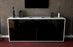 Sideboard Gianna, Schwarz (180x79x35cm)