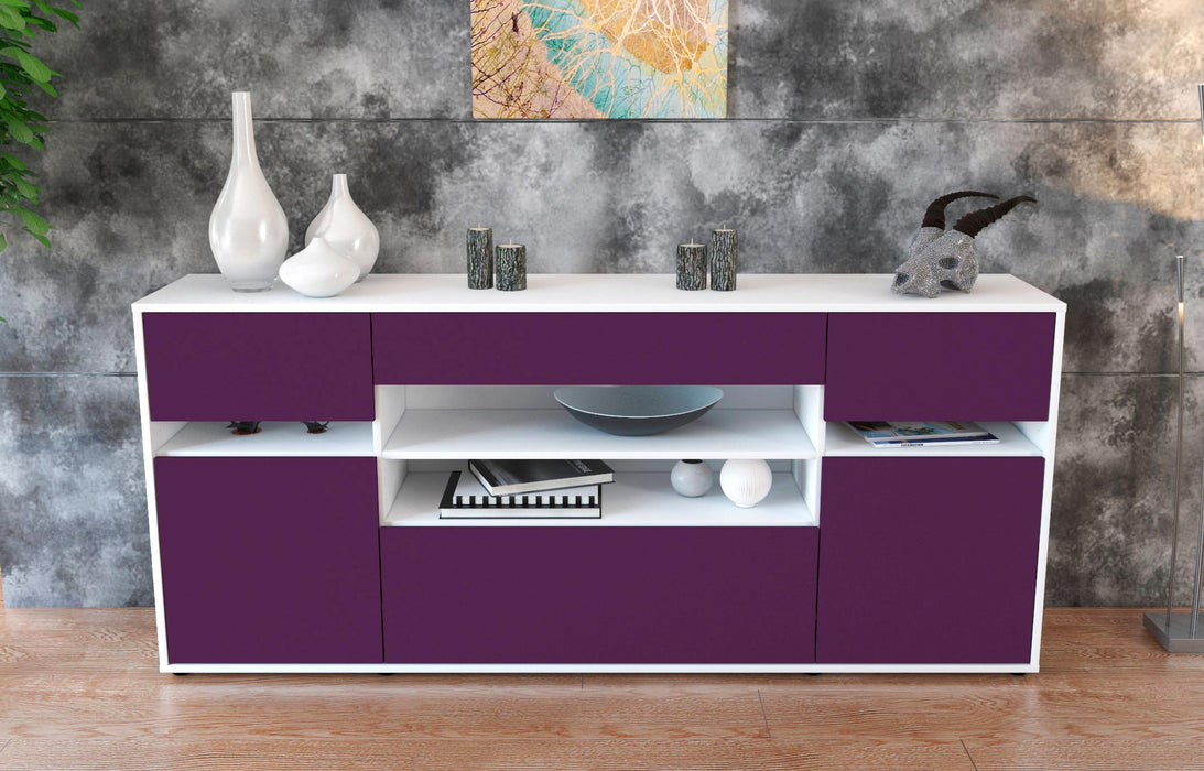 Sideboard Gina, Lila (180x79x35cm)