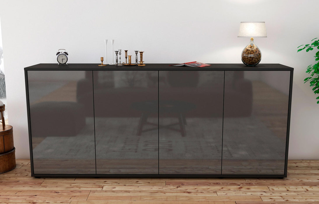 Sideboard Elana, Grau (180x79x35cm)