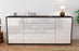 Sideboard Eleni, Weiß (180x79x35cm)