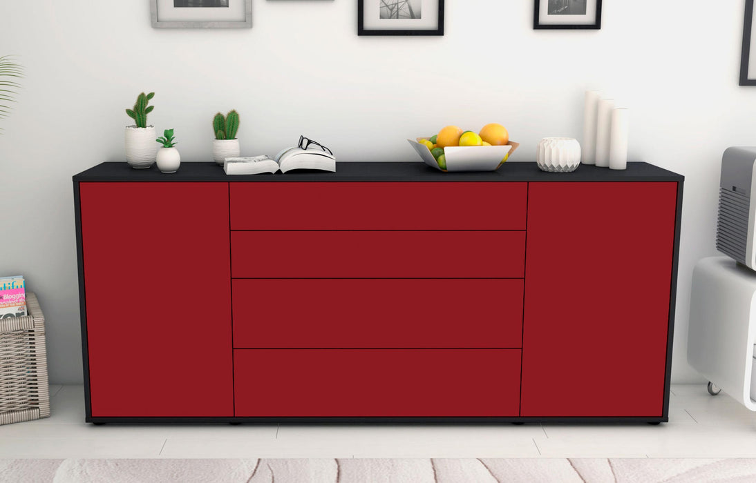 Sideboard Elettra, Bordeaux (180x79x35cm)