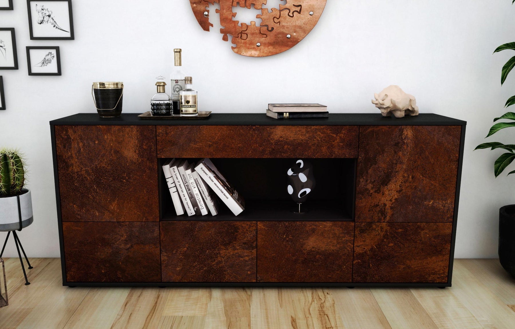 Sideboard Elsa, Rost (180x79x35cm)