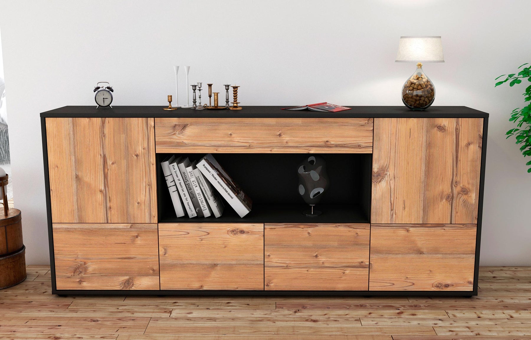 Sideboard Elsa, Pinie (180x79x35cm)