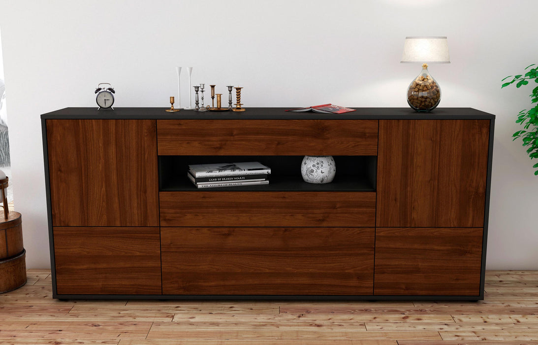 Sideboard Elvira, Walnuss (180x79x35cm)