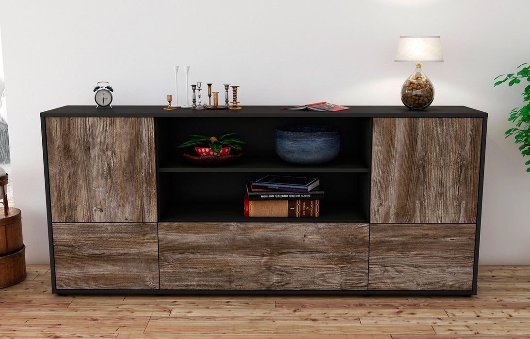 Sideboard Emanuela, Treibholz (180x79x35cm)