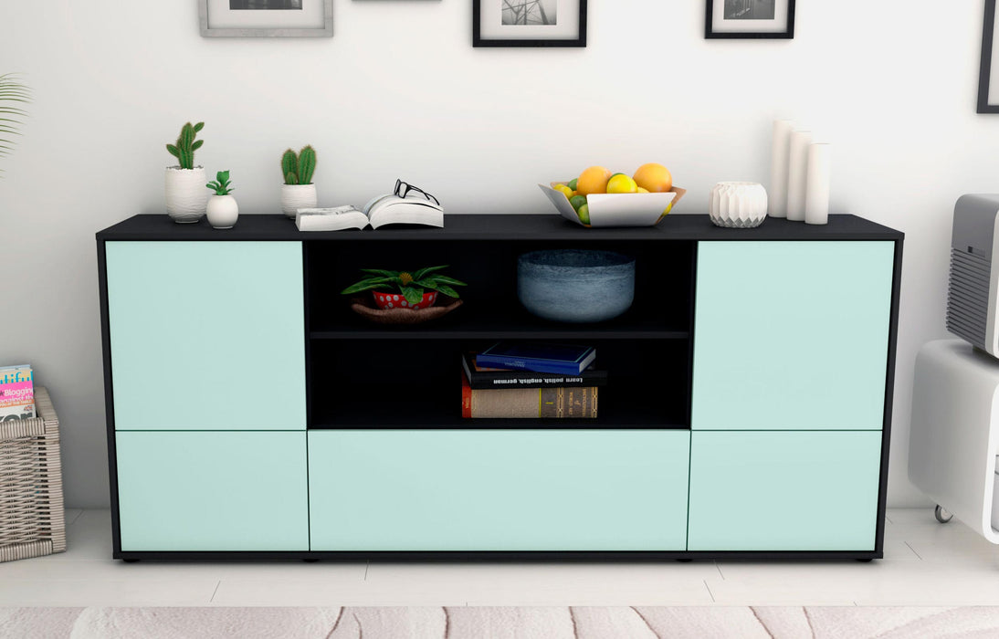 Sideboard Emanuela, Mint (180x79x35cm)