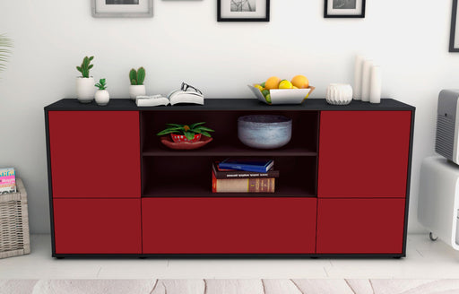 Sideboard Emanuela, Bordeaux (180x79x35cm)