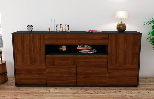 Sideboard Emely, Walnuss (180x79x35cm)