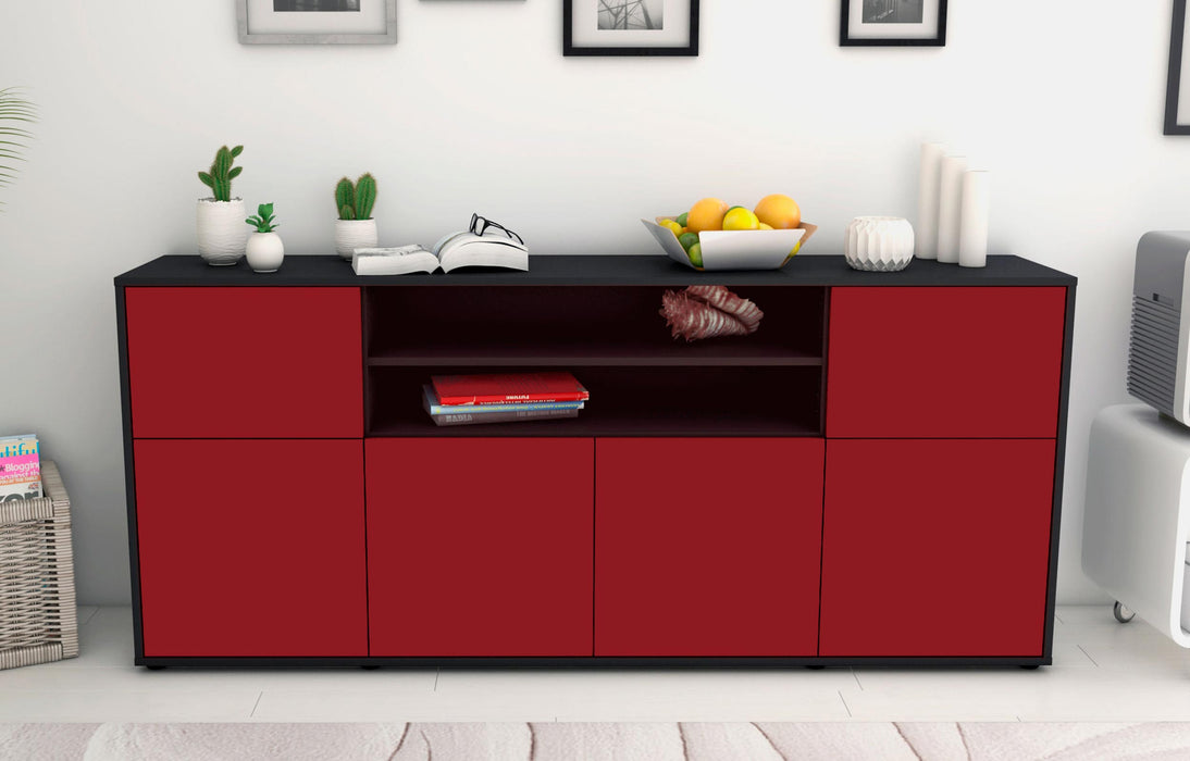 Sideboard Emilia, Bordeaux (180x79x35cm)