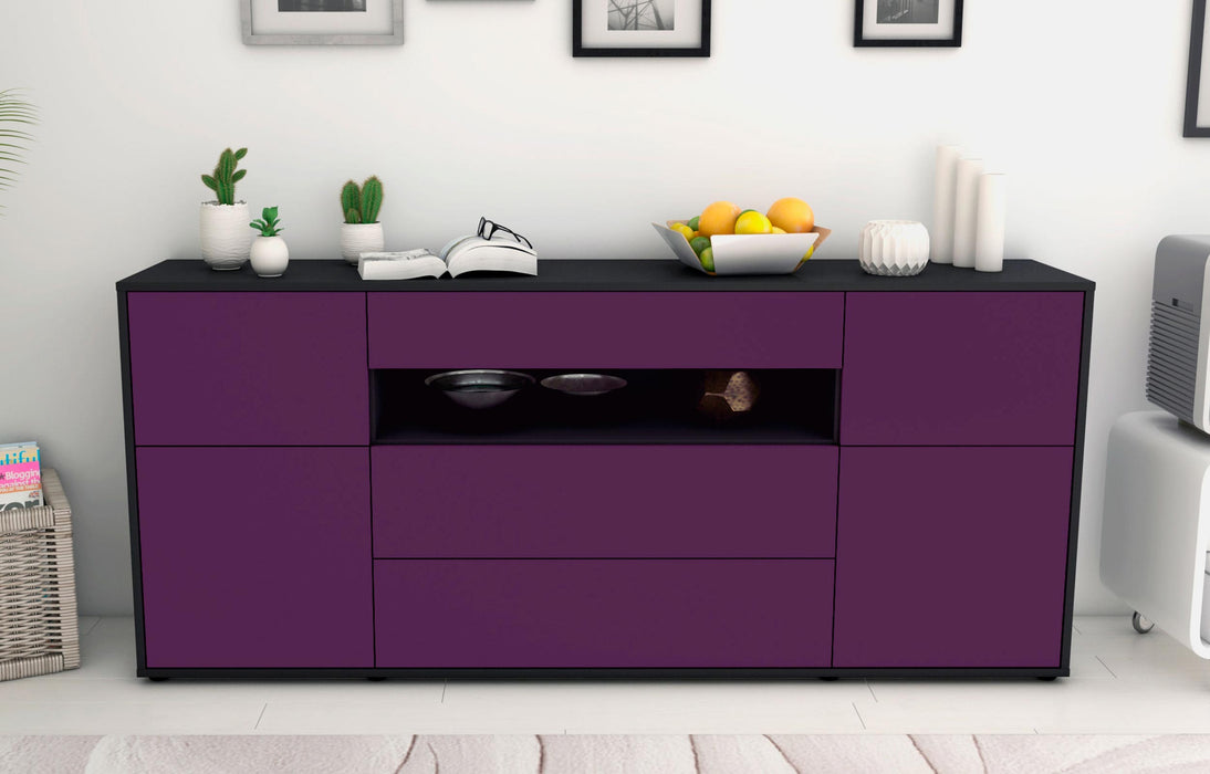 Sideboard Emma, Lila (180x79x35cm)