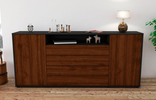 Sideboard Enzo, Walnuss (180x79x35cm)