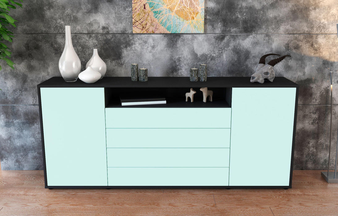 Sideboard Enzo, Mint (180x79x35cm)