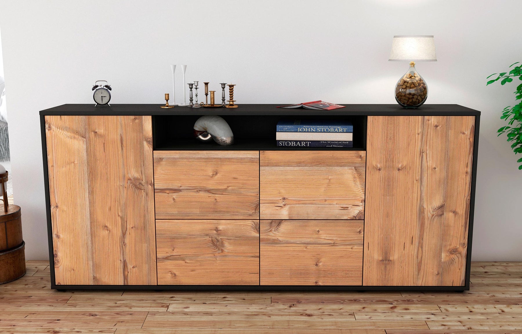 Sideboard Ephenia, Pinie (180x79x35cm)