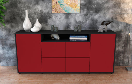 Sideboard Ephenia, Bordeaux (180x79x35cm)