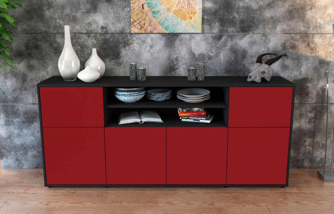 Sideboard Ermelina, Bordeaux (180x79x35cm)