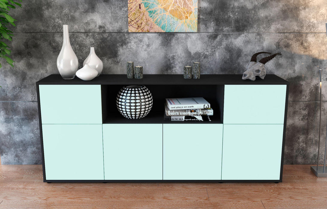 Sideboard Ermentrude, Mint (180x79x35cm)