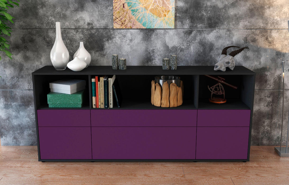 Sideboard Estella, Lila (180x79x35cm)