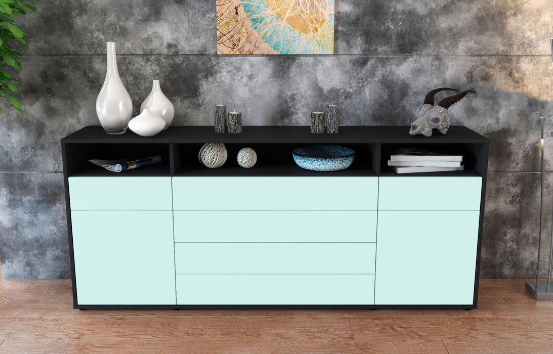 Sideboard Evelina, Mint (180x79x35cm)