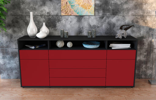 Sideboard Evelina, Bordeaux (180x79x35cm)