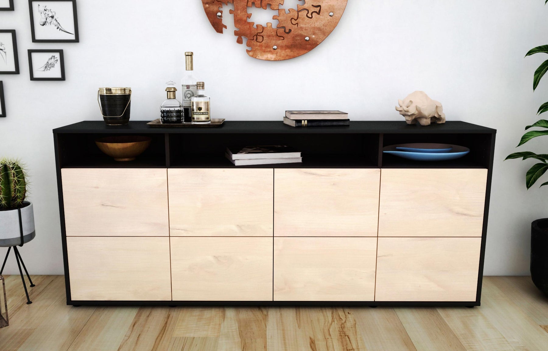 Sideboard Evita, Zeder (180x79x35cm)