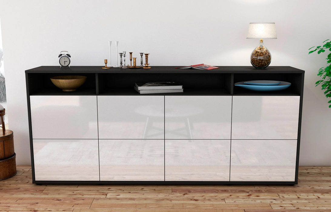 Sideboard Evita, Weiß (180x79x35cm)