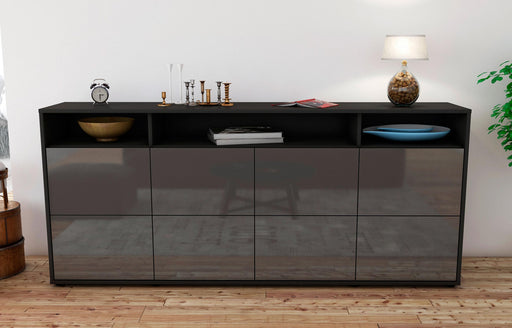 Sideboard Evita, Grau (180x79x35cm)