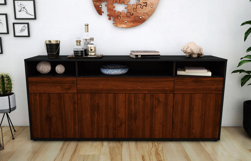 Sideboard Ezia, Walnuss (180x79x35cm)