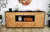 Sideboard Fabiola, Eiche (180x79x35cm)