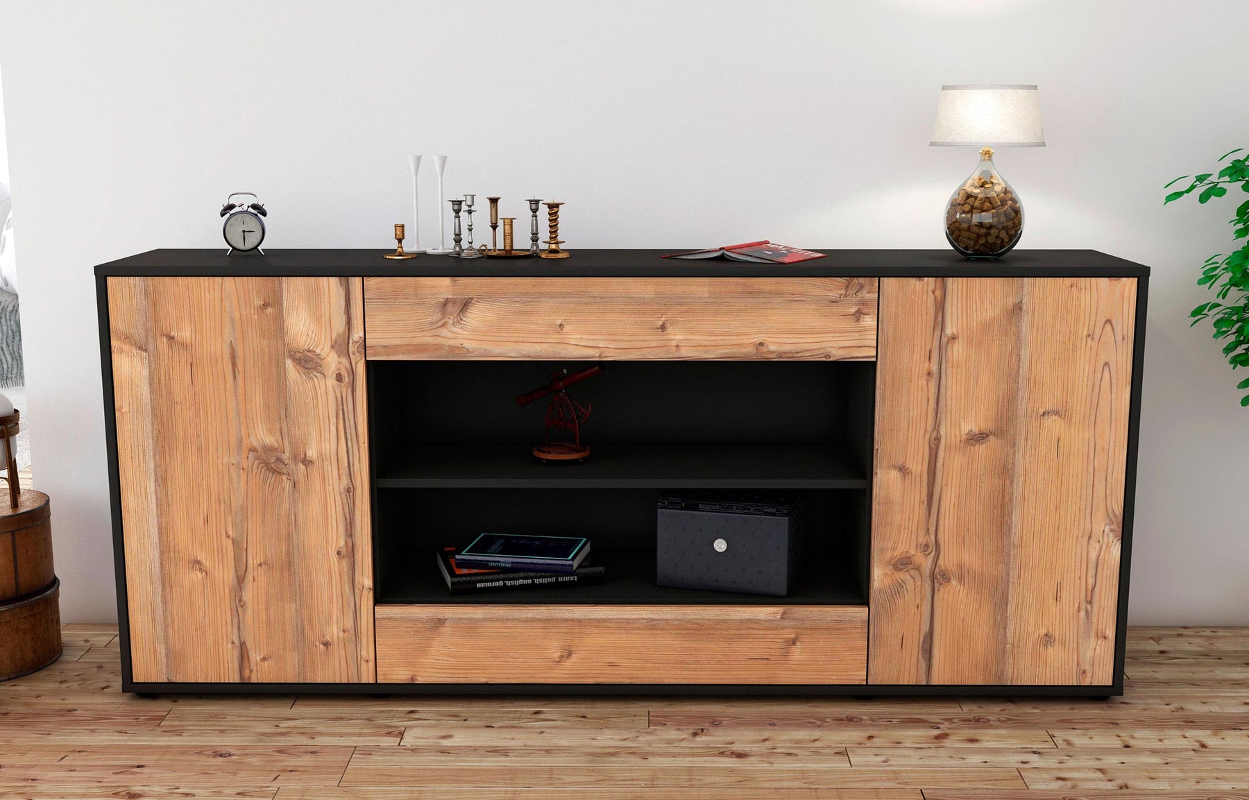 Sideboard Feli, Pinie (180x79x35cm)