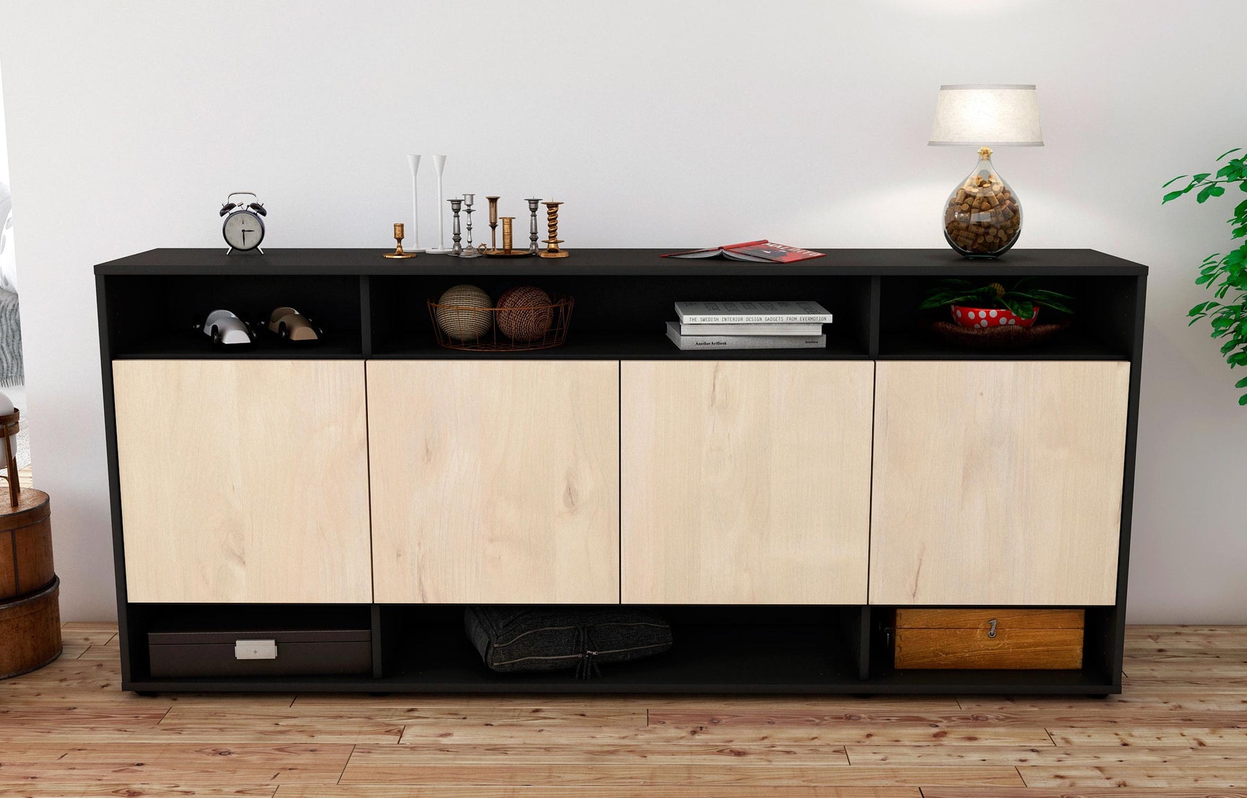 Sideboard Felia, Zeder (180x79x35cm)