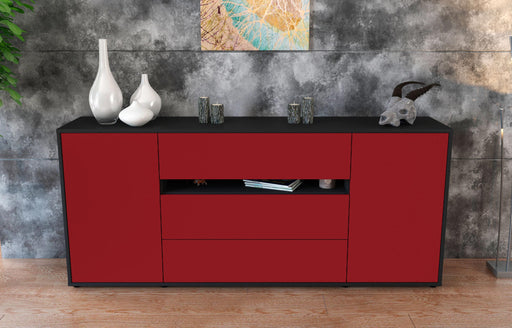 Sideboard Fernanda, Bordeaux (180x79x35cm)