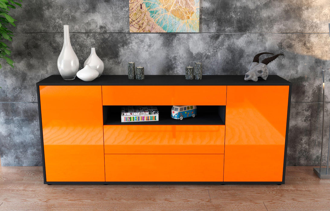 Sideboard Filippa, Orange (180x79x35cm)