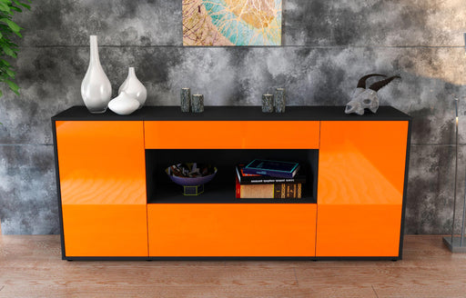 Sideboard Fiora, Orange (180x79x35cm)