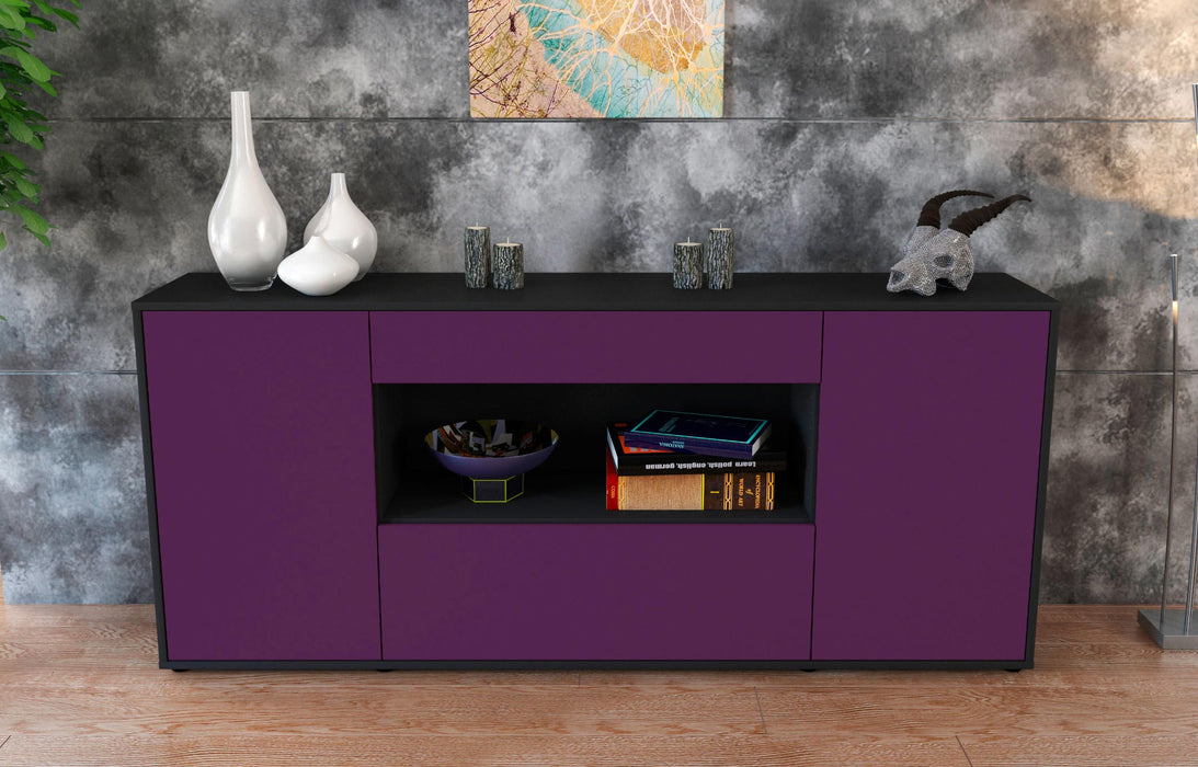 Sideboard Fiora, Lila (180x79x35cm)