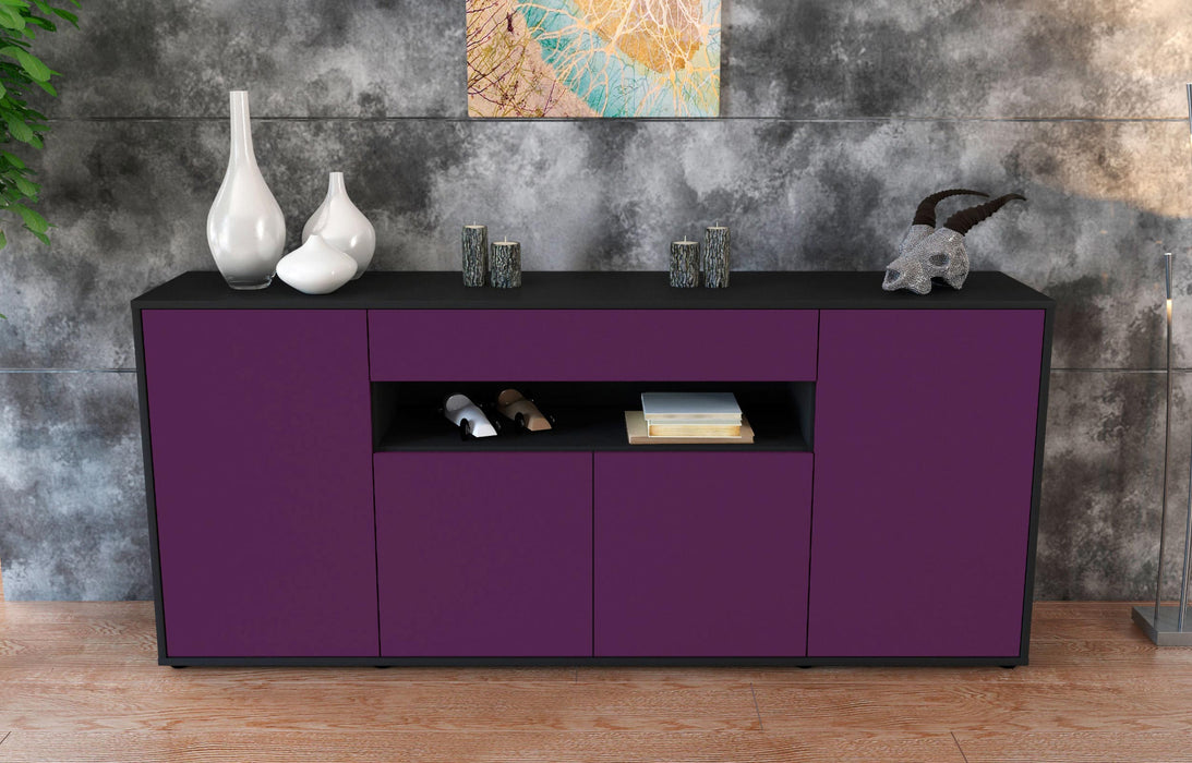 Sideboard Fiorella, Lila (180x79x35cm)