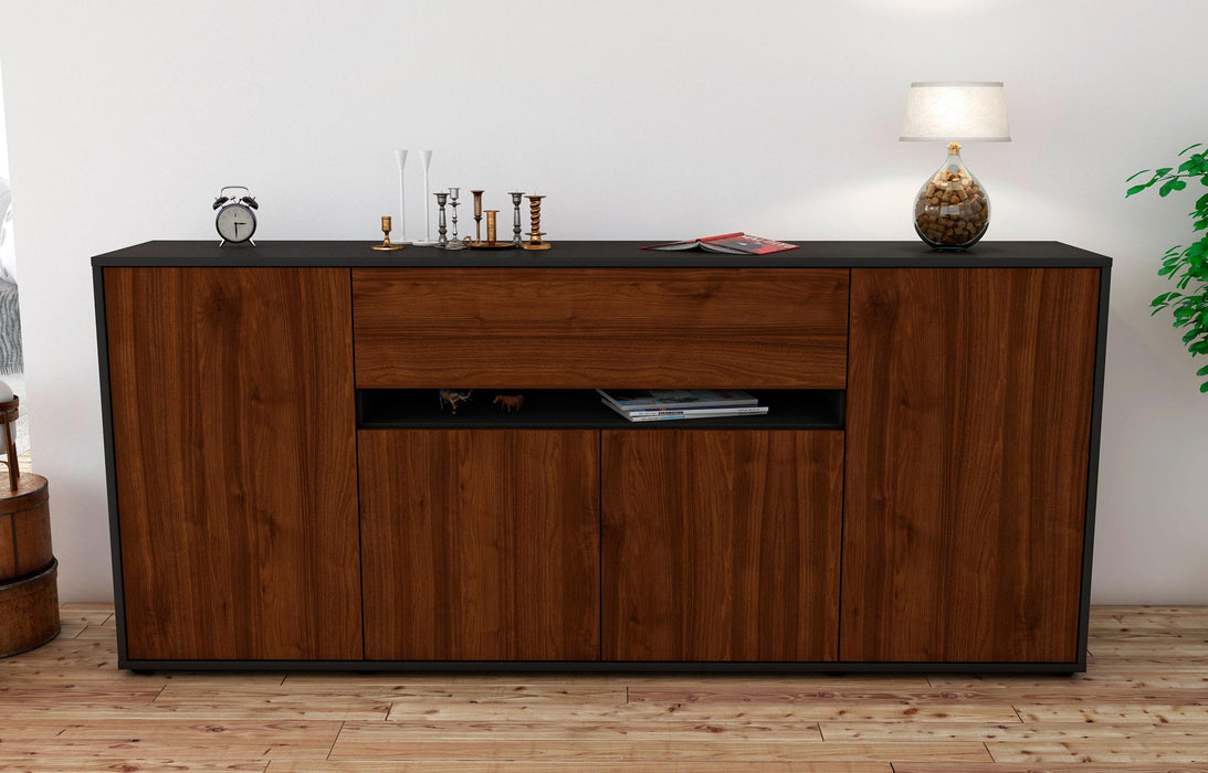 Sideboard Flavia, Walnuss (180x79x35cm)