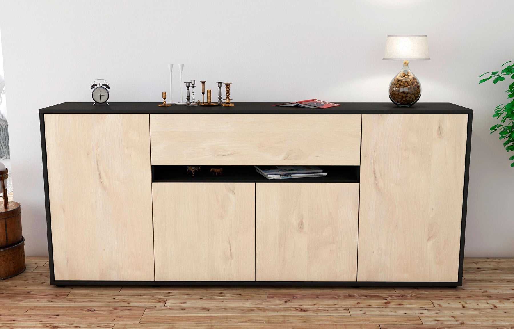 Sideboard Flavia, Zeder (180x79x35cm)