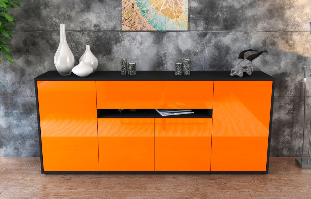 Sideboard Flavia, Orange (180x79x35cm)