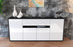 Sideboard Flavia, Weiß (180x79x35cm)