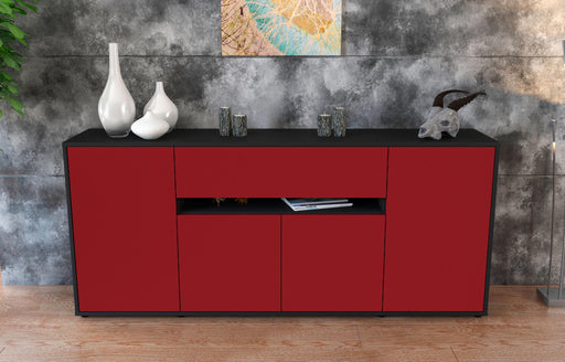 Sideboard Flavia, Bordeaux (180x79x35cm)