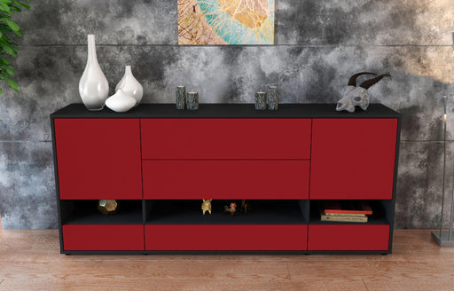 Sideboard Florentina, Bordeaux (180x79x35cm)